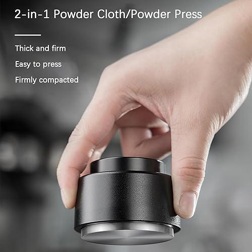 BeauFairy Espresso Tamper, 58mm,Tasseur de Café en Acier Inoxydable, Outil de Nivellement du Café Moulu, avec Régulation De Pression, pour Machine à Café, pour Cafés, Amateurs de Café 001 - Nail Gallerys