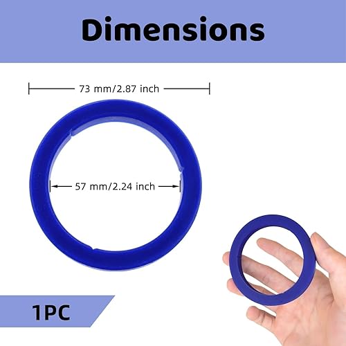 Yowfond Joint de Groupe en Silicone E61 de Haute Qualité, Hauteur 8,5 mm - Étanchéité Supérieure, Durabilité Renforcée, Compatible avec Machines à Café Espresso Multiples - Nail Gallerys