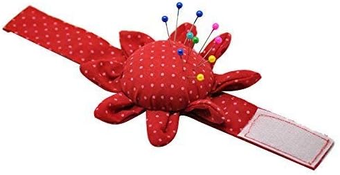 1 Pcs of RED Wrist Pin Cushion - Nail Gallerys