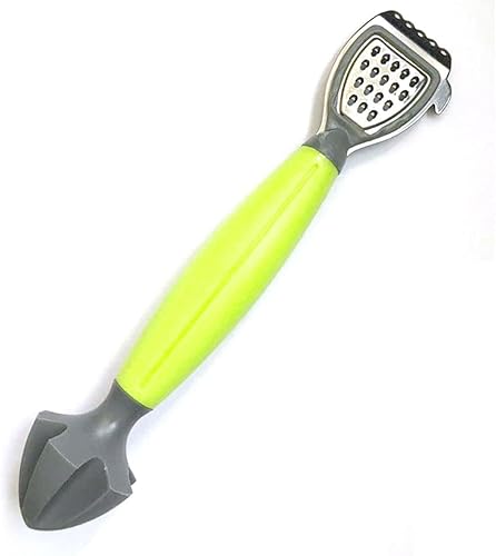 Éplucheur de Citron de Cuisine, zesteur de Citron Manche Souple alésoir à Fruits râpe à Fromage zesteur de Citron Presse-Agrumes (Gris) Professionnelle. - Nail Gallerys