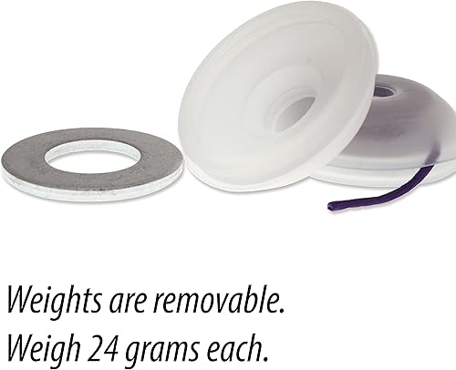 THE BEADSMITH BOB1W-R Bob-EEZ-Lot de 8 bobines de Fil Anti-nœuds, Blanc - Nail Gallerys