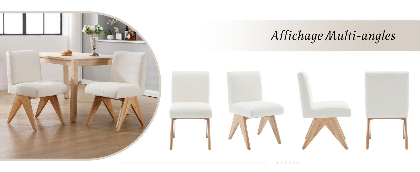 Chaises de Cuisine en Bois