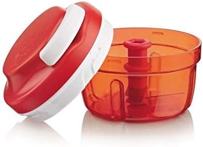 Tupperware P 20865 Turbo-Chef D158 Hachoir à oignons - Rouge - Nail Gallerys