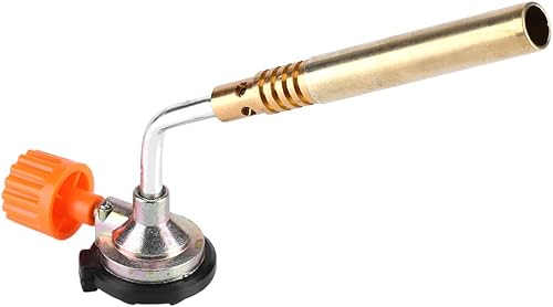 DEWIN Bruleur Gaz,Torche à Gaz Lance Flammes,Brûleur Butane Sanitair Gaz Blow Torch Allumage Manuel Camping Soudage BBQ - Nail Gallerys