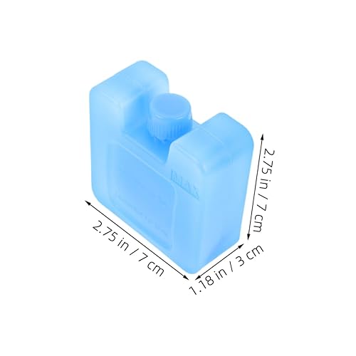 UKCOCO Lot De 6 Blocs De Glace Réutilisables Pour Climatiseur Refroidisseur Portable Congélateur En Plastique Bleu Ciel - Nail Gallerys