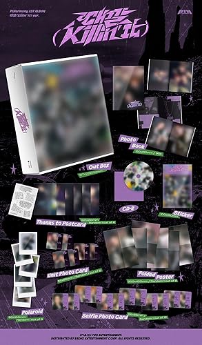 P1Harmony - Killin It (Vol.1) Album (Random ver.) - Nail Gallerys