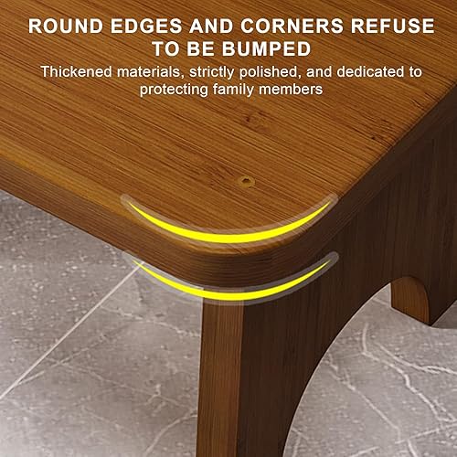 Mafagwre Tabouret De WC pour Adultes, Tabouret De Toilette en Bois, Marches De Toilette en Bois Physiologique, Toilette Squatty Bois, Tabouret Toilette pour Adultes, Repose Pied Toilette (A) - Nail Gallerys