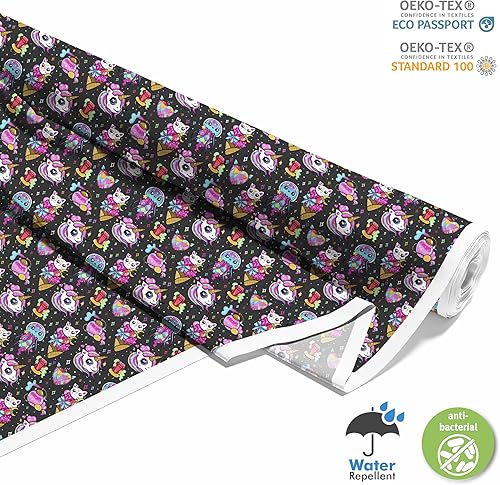 HEKO PANELS Oxford Tissu Imperméable Au Mètre Polyester De Couture D'ameublement Tissus Pour Mobilier Décorative Artisanat Rembourrage Joysticks 1 Mètre 155 x 100 cm - Nail Gallerys