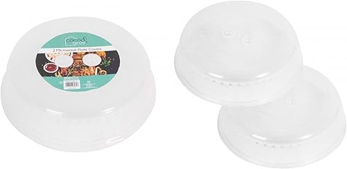 Lot de 2 couvre-plats avec trous d'aération pour micro-ondes - Nail Gallerys