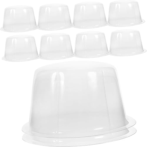 ABOOFAN 10Pièces Support Transparent pour Casquette de Baseball Organisateur de Chapeaux pour Rangement - Nail Gallerys