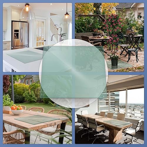 decorwelt | Protection Pour Plaque Induction Plaque de Cuisson 60x52 Deco Cuisine Verre trempé Couvercle Plaque de Protection Pour Plan De Travail Cuisson Vitrocéramique - Nail Gallerys