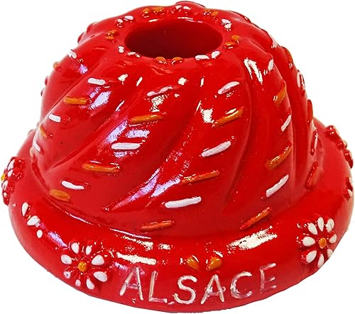 KDO-JOUETS.COM Magnet Aimant frigo, Alsace Kougelhopf - Rouge - Nail Gallerys