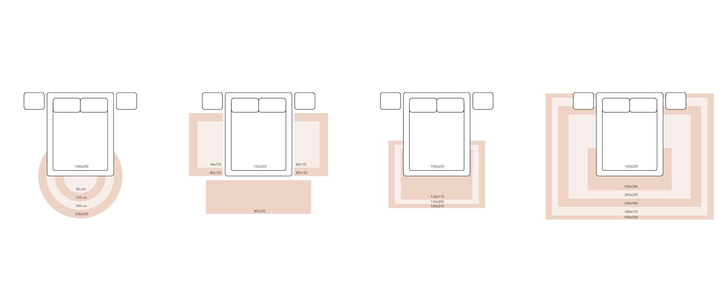 Tapis moderne, tapis de salon, tapis moelleux, lavable, décoration, tapis d'intérieur