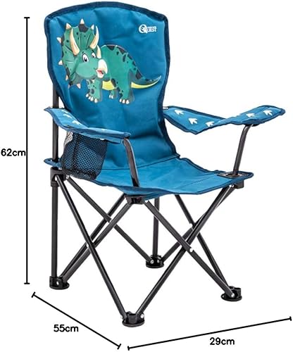 Quest Chaise pliable pour enfant Motif dinosaure - Nail Gallerys
