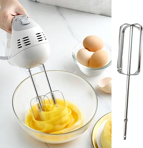 Lot de 2 accessoires pour batteur à main en acier inoxydable - Nail Gallerys