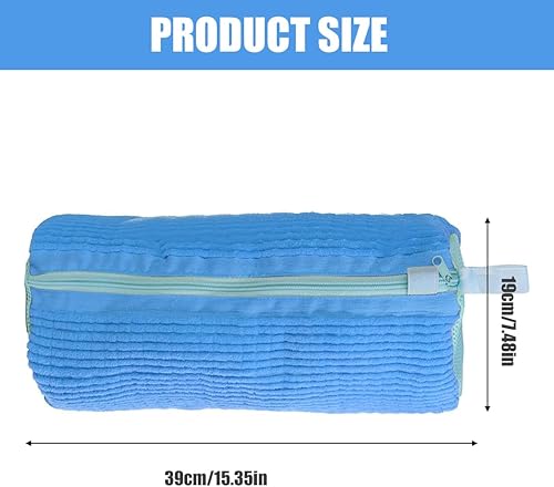 VODAFQS Sacs à linge pour chaussures, sac à chaussures à linge Sac à chaussures Machine à laver Sacs à linge avec fermeture éclair Sac de machine à laver pour laver les chaussures de sport Bleu - Nail Gallerys