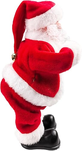 Pere Noel Qui Danse, Père Noël Secouant Les Fesses Jouets de Noël Chanteurs et Dansants, Poupées Électriques pour Enfants Chansons en Anglais - Nail Gallerys