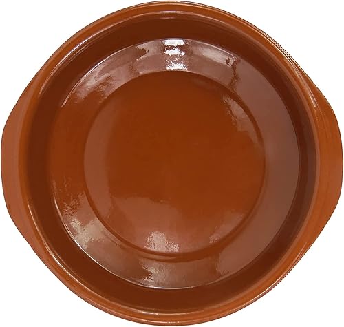 Casserole de boue/adapté au four/au gaz/au lave-vaisselle, casserole ronde en boue/fabriquée en Espagne, différentes tailles (22cm) - Nail Gallerys