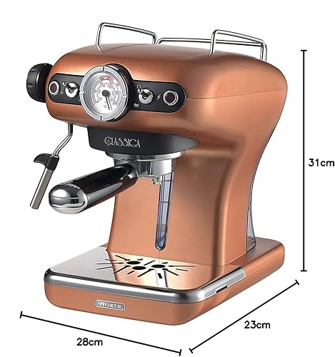 Ariete 1389 Espresso Classica, Machine espresso classica, 900 ml, 15 bars, 850 W, Blanc - Nail Gallerys