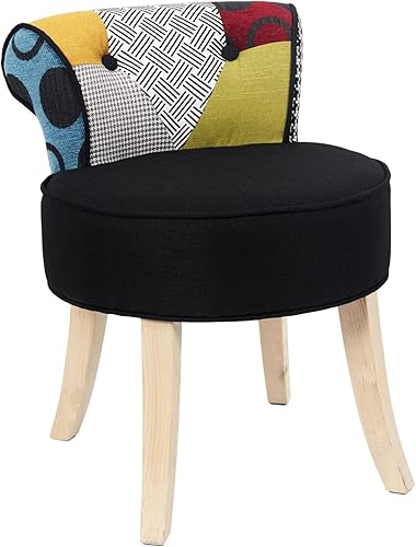 Tabouret Eleonor Patchwork Home Deco Factory - Nail Gallerys