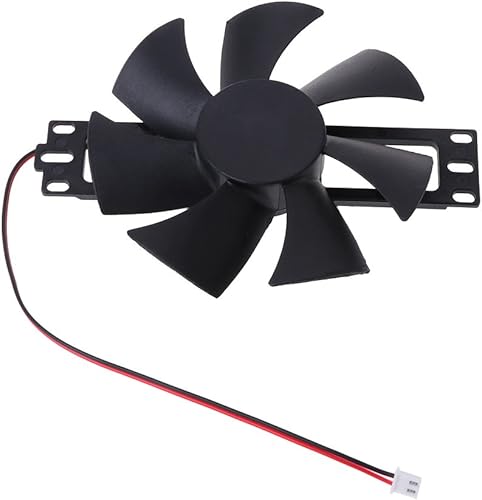 chenpaif DV 18V Ventilateur de Refroidissement sans Brosse en Plastique pour Accessoires de réparation de cuisinière à Induction Noir - Nail Gallerys