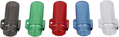 5 Pièces étui de Protection Extérieur, Poche de Voyage en Plastique, Tube de Rangement, étui à Briquet pour Ranger les Clés de Chaîne, les Bijoux, les Mouchoirs en Vrac - Nail Gallerys