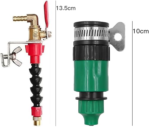 Alnicov Pulvérisateur d'eau pour Machine de découpe Buse d'eau de Refroidissement Automatique légère Pulvérisateur d'eau pour Coupe à Grande Vitesse et Nettoyage de la poussière - Nail Gallerys