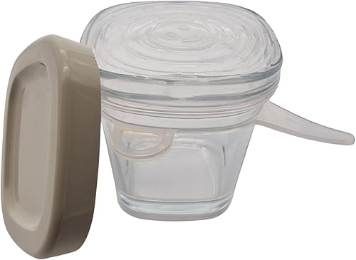 Couvercles en silicone transparent pour pots en verre de yaourtière SEB Multidélices - Durables, étanches, hygiéniques et polyvalents - Lot de 12 - Nail Gallerys