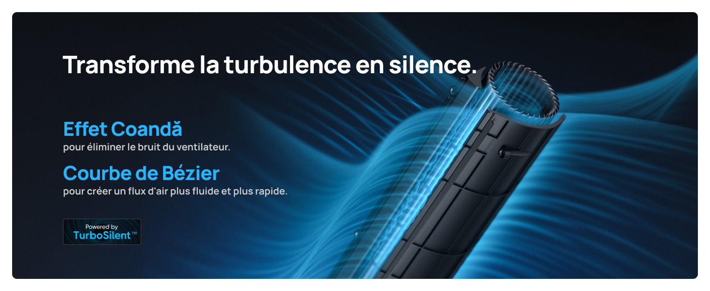 Dreo Ventilateur Colonne Silencieux avec Alexa