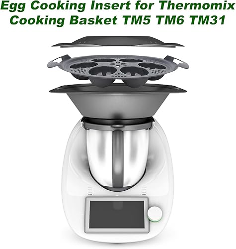 Eikochen Insert pour panier de cuisson Thermomix TM5 TM6 TM31 avec brosse à huile et cuillère - Nail Gallerys
