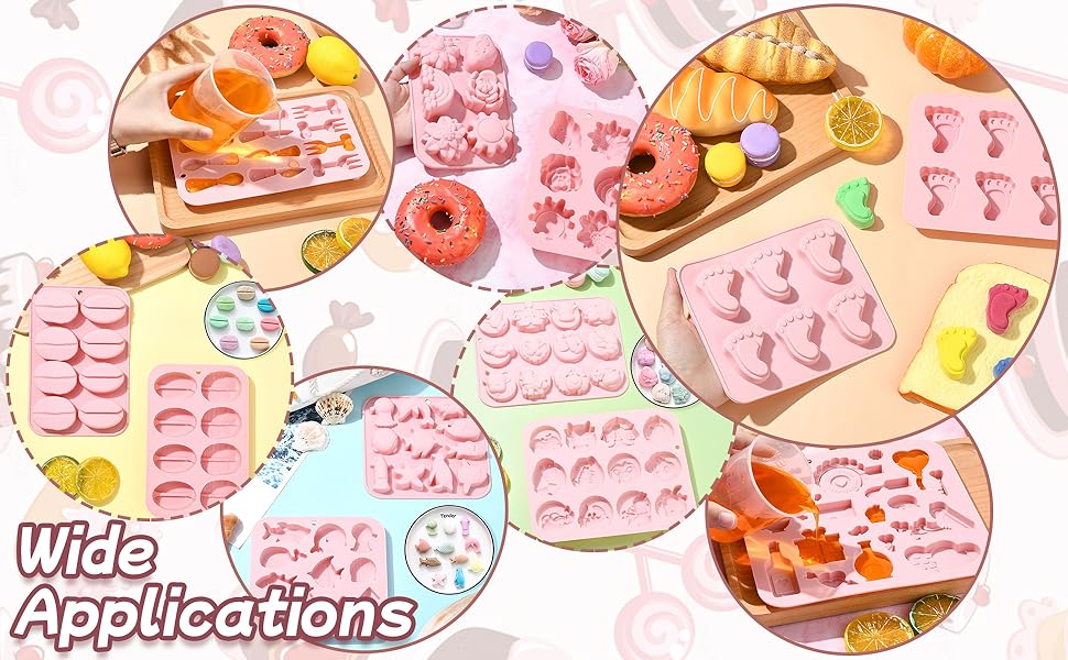 moules en silicone pour la cuisson