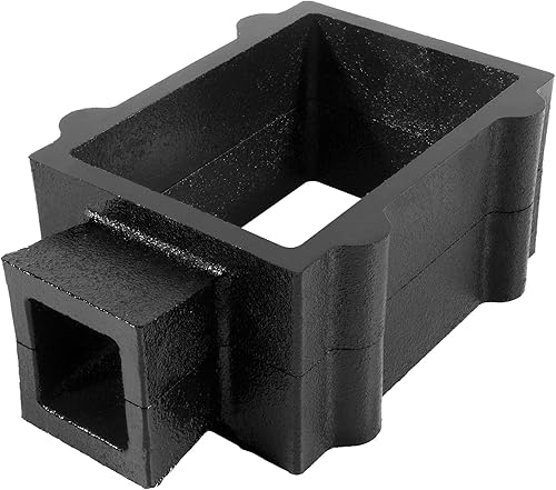 Lot de 2 cadres de moules en fonte pour moulage de bijoux en métal - Nail Gallerys