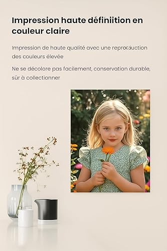 DUABELPHF Poster personnalisé affiche personnalisable photo| Papier 250gr - Cadeau Affiches Décoratives|Parents, enfants, portrait,amis cadeaux|Plusieurs tailles,Verticale Horizontale - Nail Gallerys