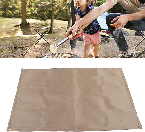 HEEPDD Tapis Ignifuge Résistant à la Corrosion isolé à la Chaleur Tapis de Pique-Nique Tapis Ignifuge (Petit) - Nail Gallerys