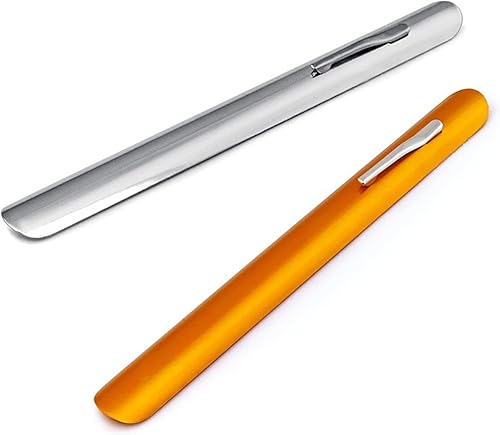 NIYATA Lot de 2 Ramasse-miettes de Table Courbé en INOX, Extracteur de Miettes Manuel,Nettoyage Facile des Nappes Accessoire,Idéal pour Restaurants et Serveurs(Or et Argent) - Nail Gallerys