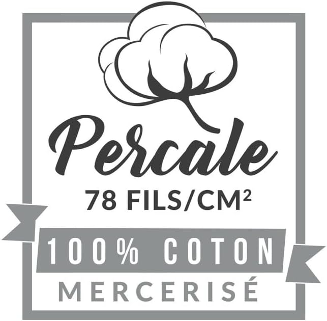 Drap Plat Percaline 240x300cm Naturel - Nail Gallerys