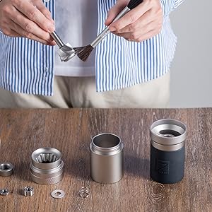 1Zpresso JX-Pro Grinder Cleaning