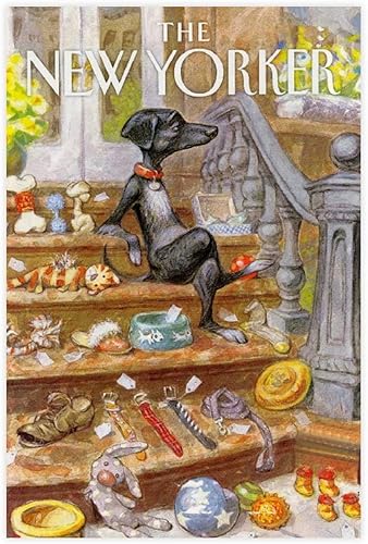 Art New Yorker Poster sur toile sans cadre 30 × 45 cm - Nail Gallerys