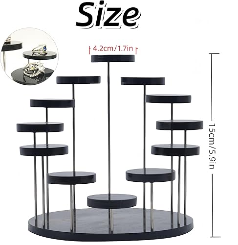 HJYDGJ Présentoir à 12 animaux en acrylique - Figurines d'anime - Présentoir à bijoux - Dessert - Cupcake - Organiseur de parfum - Étagère à muffins - Étagère pour présentation - Nail Gallerys