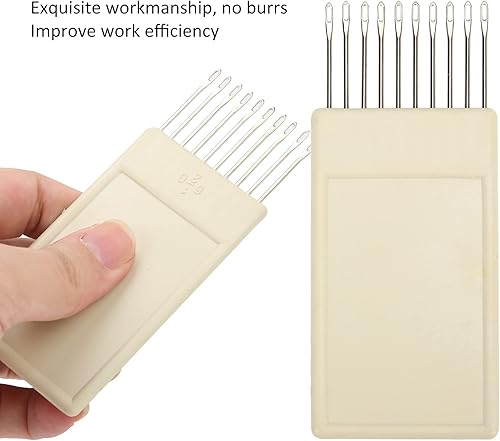 Peigne de Transfert de Machine à Tricoter 2 Pièces, Accessoires de Machine à Tricoter D'outil de Transfert D'aiguilles pour Machine à Tricoter Universelle - Nail Gallerys