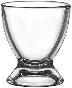 Sendez Lot de 6 coquetiers en verre pour œufs, Verre, Transparent, Lot de 12 - Nail Gallerys