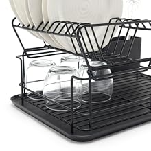 Vasque de comptoir en verre pour économiser de l'espace en verre résistant à la rouille