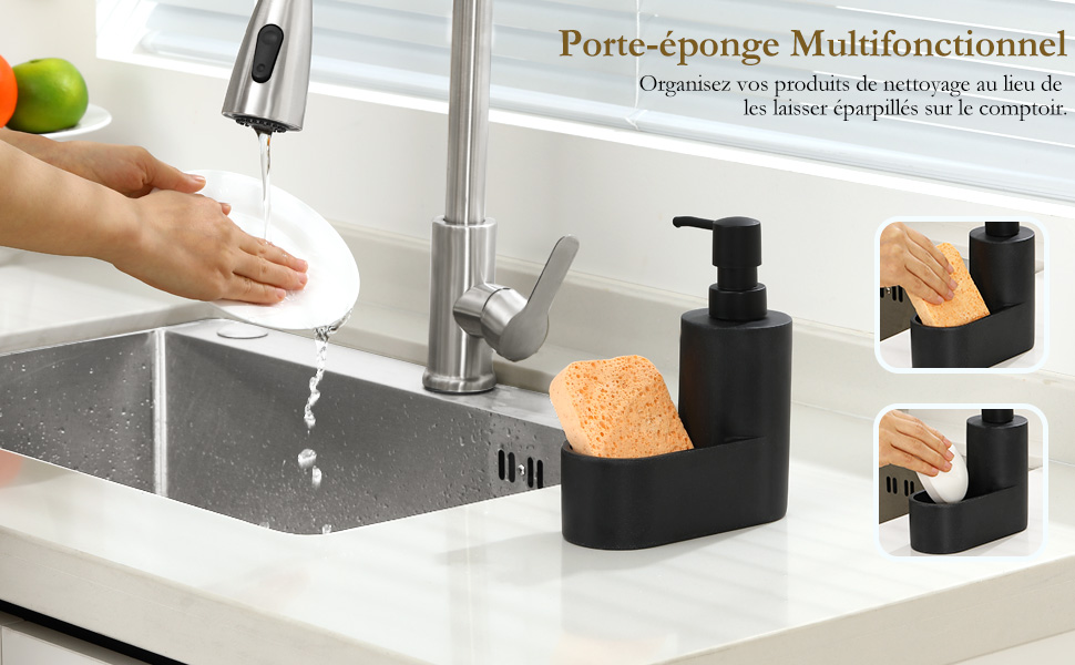 Shinowa Distributeur de Savon de Vaisselle