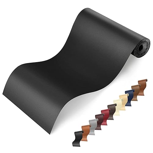 Patch En Cuir auto-adhésif PU trous de réparation Autocollant Cuir Kit Premiers Soins pour Canapé de Siège de Voiture Meubles Vestes Sac À Main Patch PM-rouge 20 X 120 CM - Nail Gallerys