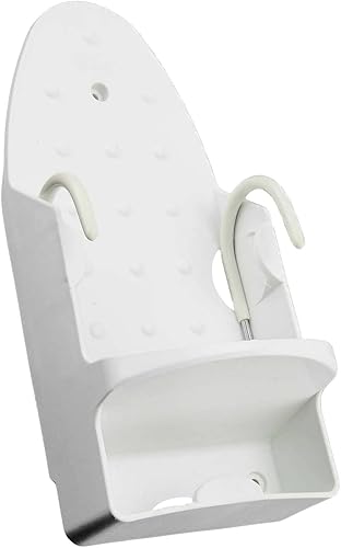 Yolispa Support mural pour fer à repasser - 1 support de rangement en fer - Support mural en fer - Support mural en fer - Support de fer à repasser - Support de porte - Nail Gallerys