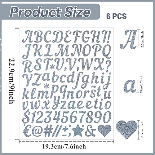 Calkkrer Lot de 6 feuilles d'autocollants dorés brillants en vinyle, résistants aux intempéries, lettres adhésives DIY pour porte, boîte aux lettres, texte souhaité - Nail Gallerys