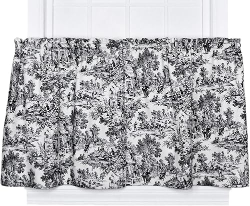Ellis Curtain Victoria Park Toile 172,7 x 213,4 cm Paire de Panneaux sur Mesure avec embrasses, Rouge - Nail Gallerys