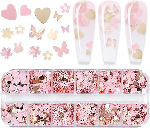 jiingekk Pour décoration de paillettes en forme de papillon pour moulage époxy, moules en résine, bijoux, pendentifs, bougies, décoration d'ongles - Nail Gallerys