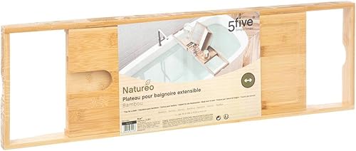 Plateau Baignoire Extensible Bambou - 5 five simply smart - Nail Gallerys