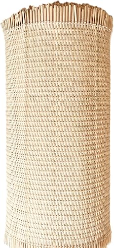 60cm de Largeur, Naturel Rouleau de Cannage Rotin pour Meuble, Naturel Sangle Canne Pré-tissée Ouverte, Naturel Rouleau de Toile Tissu en Rotin pour Chaise Armoire Bricolage Projets de Cannage(40x150c - Nail Gallerys